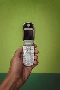 old flip phone